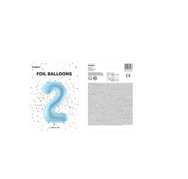 Numero ""2"" Pastelli Blue