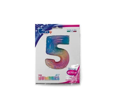 Numero ""5"" Rainbow
