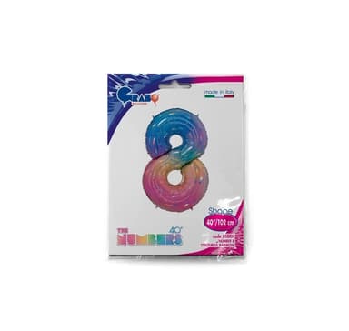 Numero ""8"" Rainbow