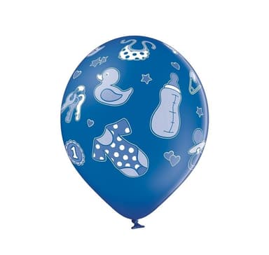 Lateksisetti ""1st Birthday Boy"" (6 kpl)