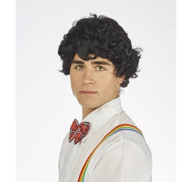 Peruukki miehille musta
