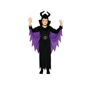 Lasten puku Maleficent (10-12v)