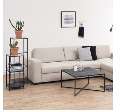 Hylly SEAFORD 35x37x119,5cm, lasi