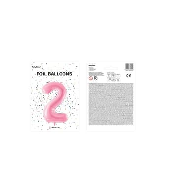 Numero ""2"" Pastelli Pink