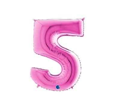 Numero ""5"" Magenta