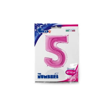 Numero ""5"" Magenta