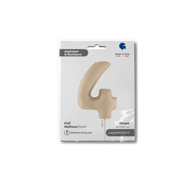 Numero ""4"" Satin Cream