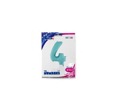 Numero ""4"" Pastelli Blue