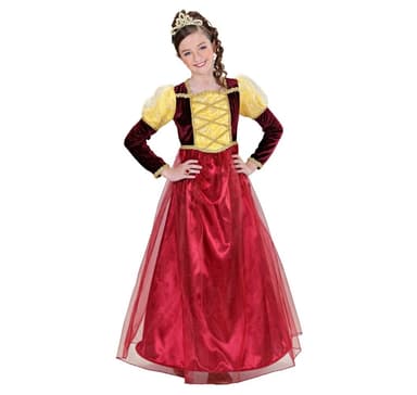 Lasten puku prinsessa 5-7v (128cm)