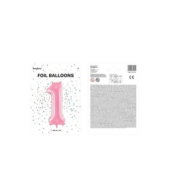 Numero ""1"" Pastelli Pink