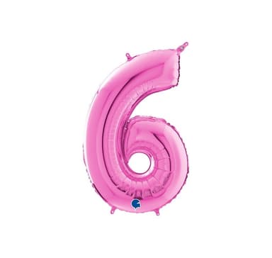 Numero ""6"" Magenta