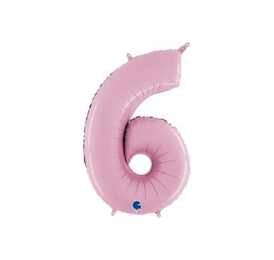 Numero ""6"" Pastelli Pink