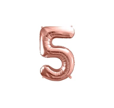 Numero ""5"" Rose Gold