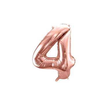 Numero ""4"" Rose Gold