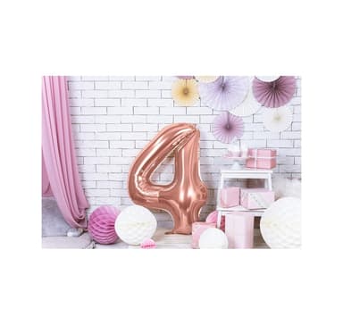 Numero ""4"" Rose Gold