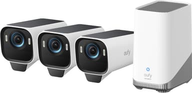 Eufy eufyCam S3 Pro 4K turvakamera (3 kpl)