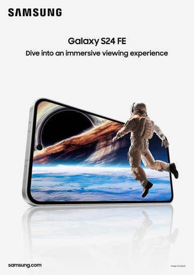 Samsung Galaxy S24 FE 5G älypuhelin 8/128 GB (keltainen)