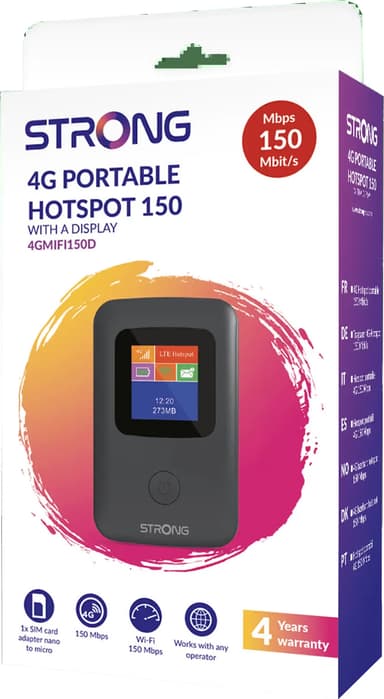 Strong 4G LTE mobiililaajakaista