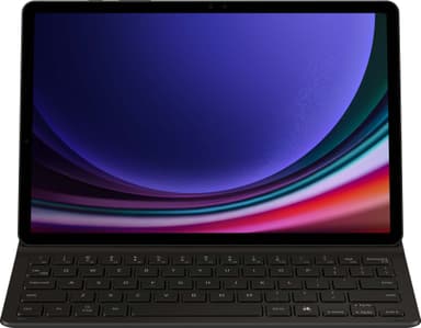 Samsung Galaxy Tab S9/S9 FE ohut näppäimistökotelo (musta)