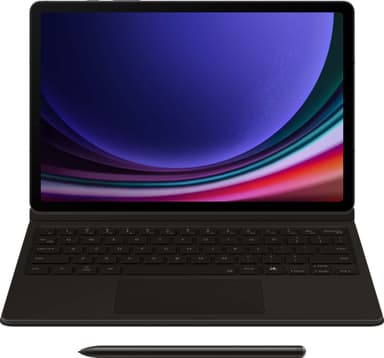 Samsung Galaxy Tab S9/S9 FE näppäimistökotelo (musta)