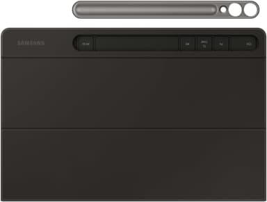Samsung Galaxy Tab S10+/S9+/S9 FE+ ohut näppäimistökotelo (musta)