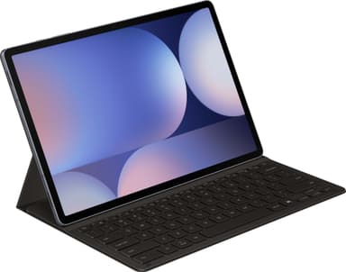 Samsung Galaxy Tab S10+/S9+/S9 FE+ ohut näppäimistökotelo (musta)