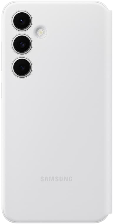 Samsung Galaxy S24 FE Smart View lompakkokotelo (valkoinen)