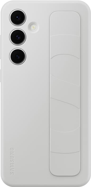 Samsung Galaxy S24 FE Standing Grip suojakuori (harmaa)