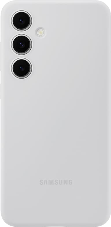Samsung Galaxy S24 FE Silicone suojakuori (harmaa)