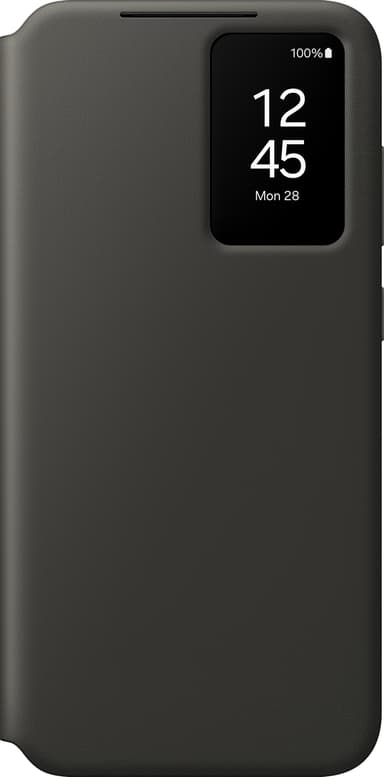 Samsung Galaxy S24 FE Smart View lompakkokotelo (musta)