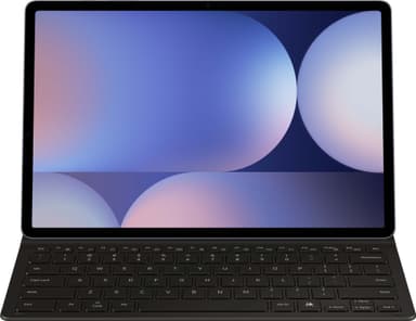 Samsung Galaxy Tab S10+/S9+/S9 FE+ ohut näppäimistökotelo (musta)