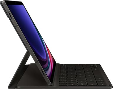 Samsung Galaxy Tab S9/S9 FE ohut näppäimistökotelo (musta)