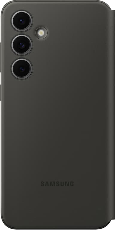 Samsung Galaxy S24 FE Smart View lompakkokotelo (musta)