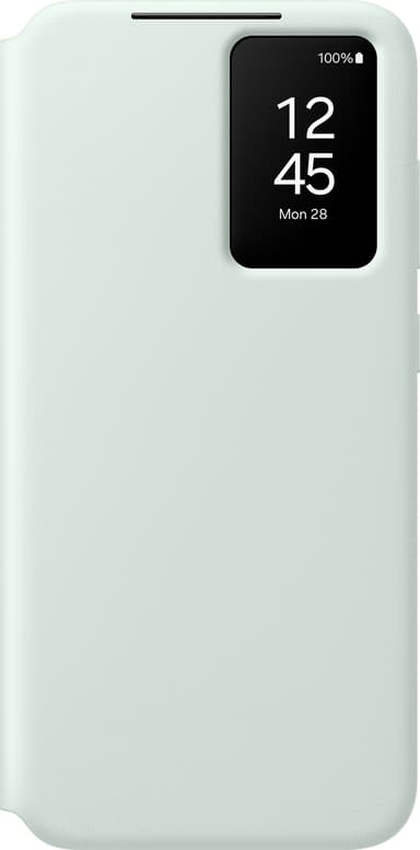 Samsung Galaxy S24 FE Smart View lompakkokotelo (minttu)