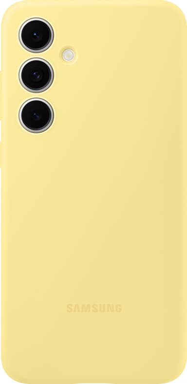 Samsung Galaxy S24 FE Silicone suojakuori (keltainen)