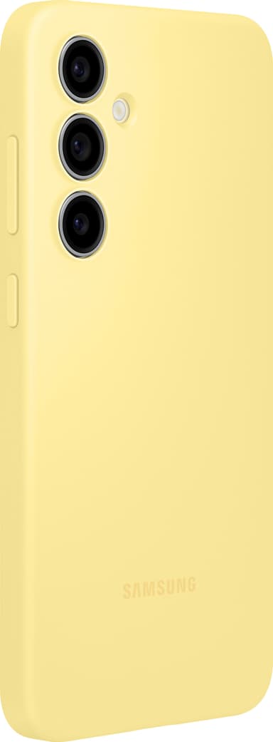 Samsung Galaxy S24 FE Silicone suojakuori (keltainen)