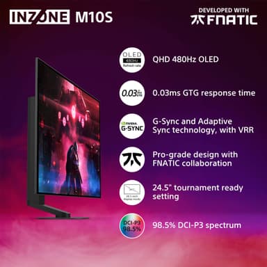 Sony Inzone M10S  27" QHD OLED pelinäyttö