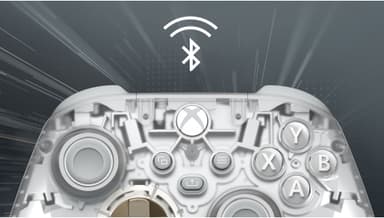 Xbox Ghost Cipher ohjain (läpinäkyvä)