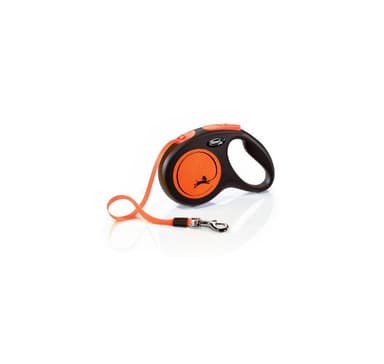 Kävelyhihna Uusi Neon M nukka 5m oranssi