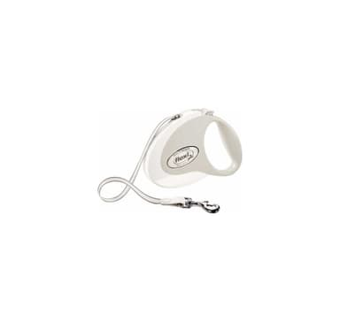 Kävelyhihna Style M Ribbon 5m, valkoinen, Flexi