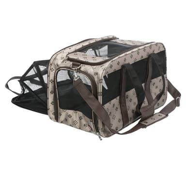 Maxima kantolaukku, suurentava, 33 × 32 × 54 cm, beige/ruskea