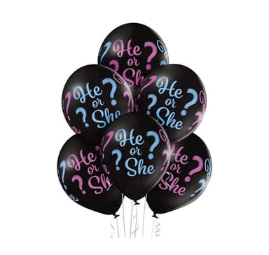 Lateksisetti ""He or She"" (6 kpl)