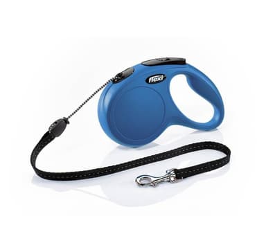 Kävelyhihna Uusi Classic naru 5m M sininen, Flexi