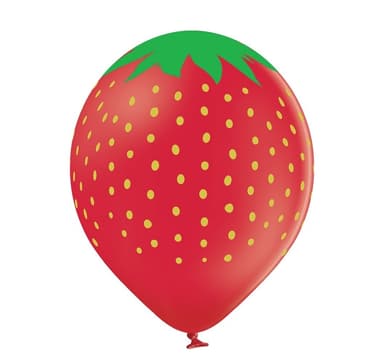 Lateksisetti 'Fruits' (6 kpl)