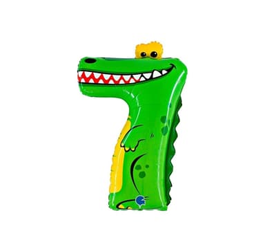 Numero ""7"" krokotiili