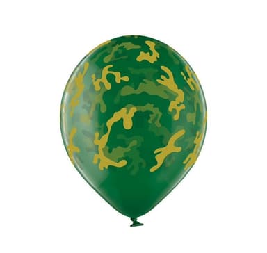 Lateksisetti 'Camouflage' (6 kpl)