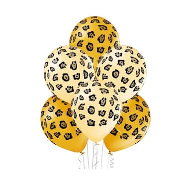 Lateksisetti 'Leopard Spots' (6 kpl)