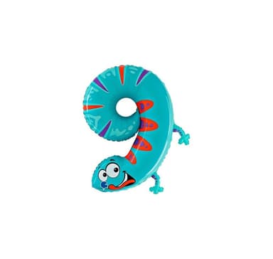 Numero '9' Gecko