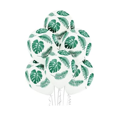 Lateksisetti 'Tropic Leaves' (6 kpl)