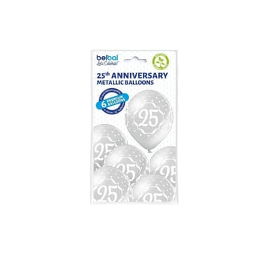 Lateksisetti '25th Anniversary' (6 kpl)